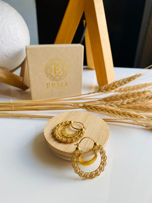 Pahiyom Tambourine Earring